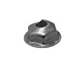 WASHER LOCK NUT #10-24 1/2 O.D. 3/8 HEX