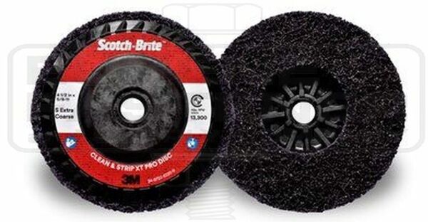 3M/SCOTCH-BRITE CLEAN AND STRIP XT PRO DISC, T-27 4-1/2 IN X 5/8 IN-11, S XCS