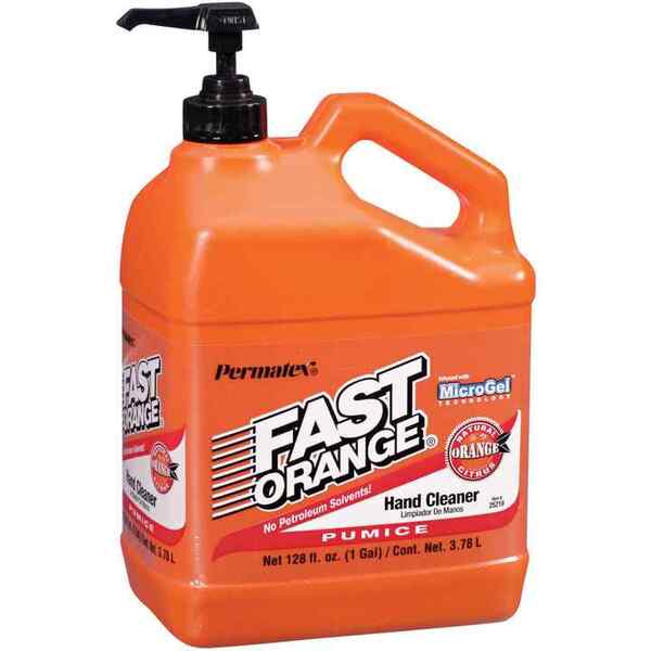 PERMATEX FAST ORANGE HAND CLEANER (PUMICE LOTION)