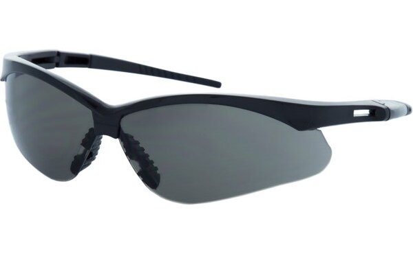 MAJESTIC WRECKER SAFETY GLASSES, SMOKE, ANTI-FOG/ANTI-SCRATCH LENS