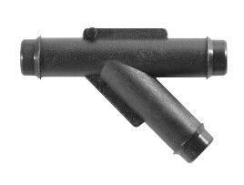 NYLON Y CONNECTOR 3/8 X 3/8 X 3/8