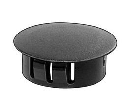 AUV19772 BLACK NYLON LOCKING HOLE PLUG 1-3/8 HOLE DIA.