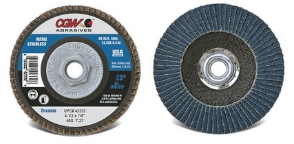 5 X 7/8 T27 Z3 REG 120G Z3 USA MADE PREMIUM ZIRCONIA FLAP DISCS