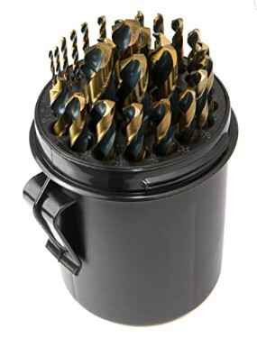 DRILL MUG - 29 PIECE DRILL BIT SET, 1/16