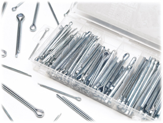 150 PC LARGE COTTER PIN ASSORTMENT