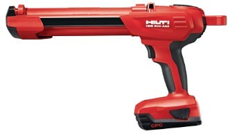 HILTI HDE 500-A22 CORDLESS DISPENSER W/ BLACK/RED CART