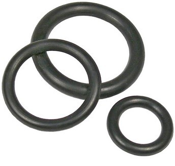 BUNA-N O'RING ID 3/16 X 5/16 X 1/16 - 70 DUROMETER NITRILE RUBBER 1000 PCS