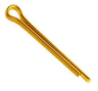 1/4 X 3 BRASS COTTER PINS