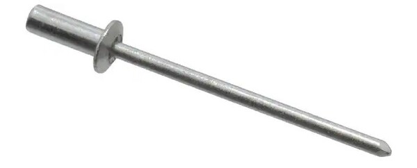RIVRAA6-10CE 3/16" (#11 DRILL) 0.501-0.625 GRIP ALUM / ALUM BLIND RIVET, CLOSED END