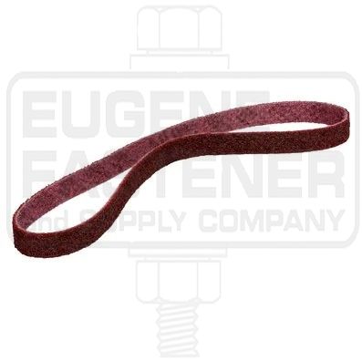 3M SCOTCH-BRITE SURFACE CONDITIONING BELT, 1/2" X 18" A MEDIUM