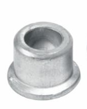 3/16" MAGNAGRIP COLLAR, STANDARD FLANGED, 6061 ALUMINUM, NO FINISH