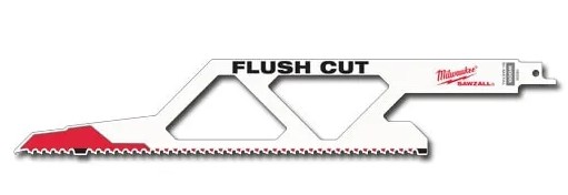 MILWAUKEE SAWZALL® FLUSH CUT BLADE 12", 5 TPI PK/1