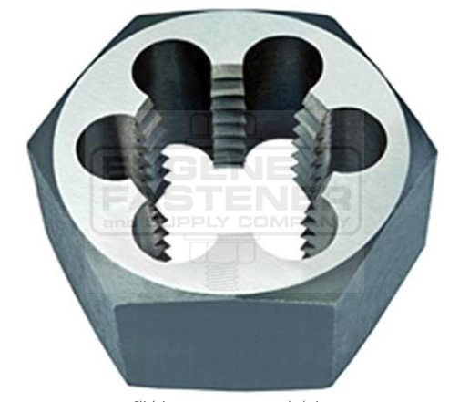 1/4-20 CARBON STEEL HEX DIE 1" A.F.