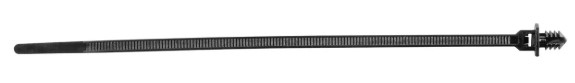 PUSH MOUNT CABLE TIE 8.6", 1-3/4" MAX BUNDLE, 1/4" HOLE 25/PK