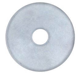 AUVECO 1/2 BOLT SIZE-3/4 O.D. FENDER WASHER ZINC