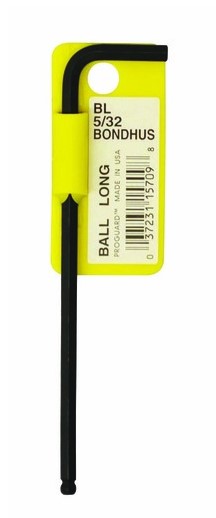 3/32" BALL END L-WRENCH TAGGED &amp; BARCODED