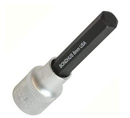 6MM PROHOLD HEX BIT 2" W/ 3/8" DR SOCKET