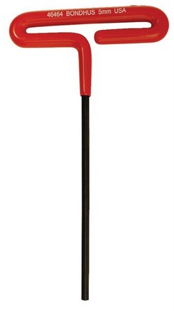 5MM CUSHION GRIP LOOP HEX T-HANDLE 6"