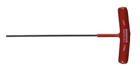 2.5MM HEX T-HANDLE TAGGED &amp; BARCODED