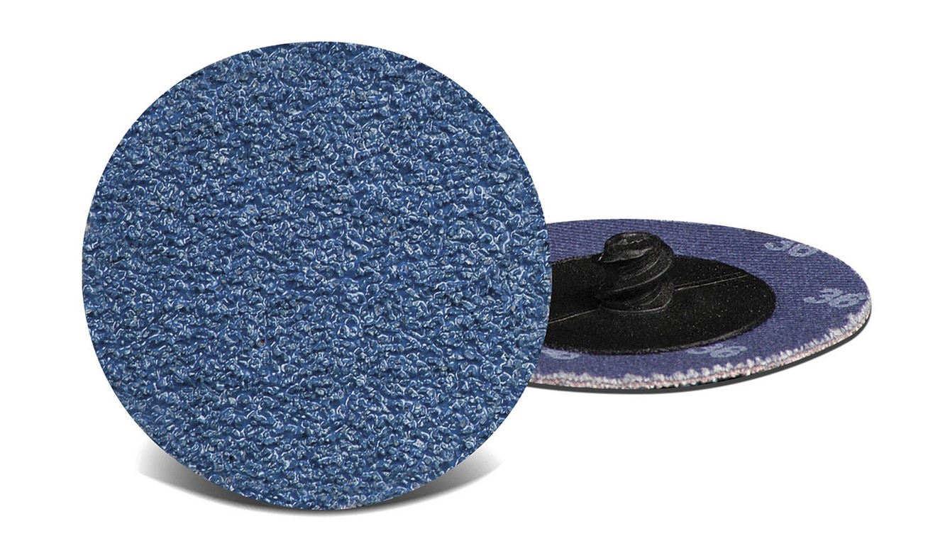 2 R/O 2-PLY ZA 50G 2" Zirconia AO R/O Quick Change Discs