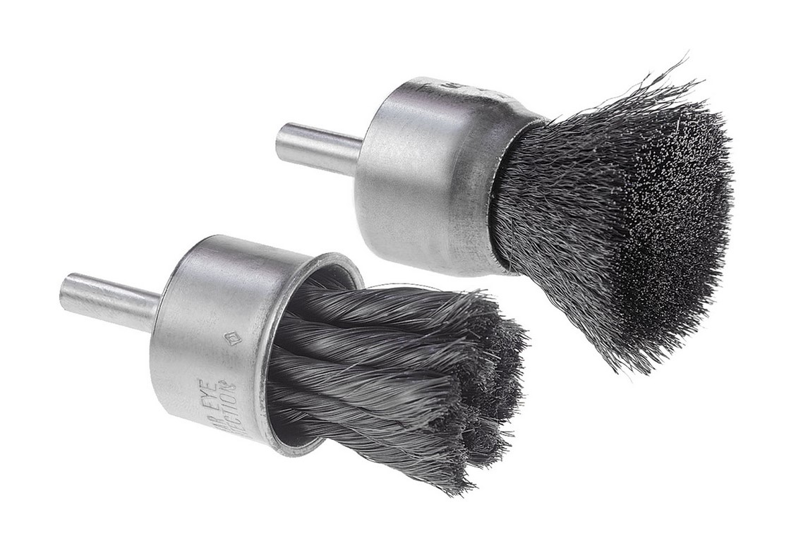 1 KNOTTED END BRUSH 1/4" SHK