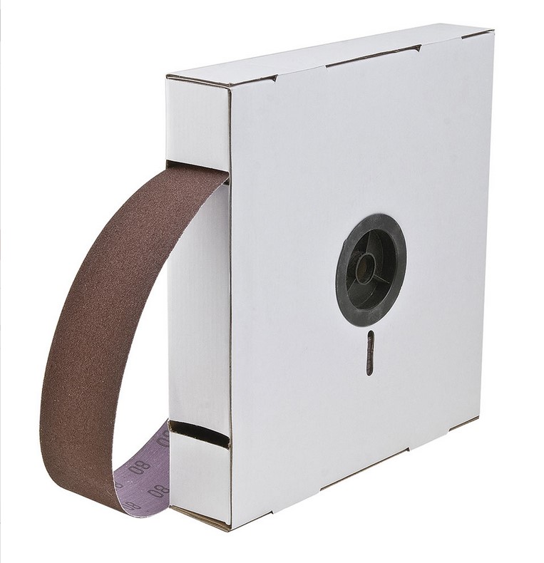 1 1/2" X 50 YARDS SHOP ROLL ALUMINUM OXIDE 100 GRIT