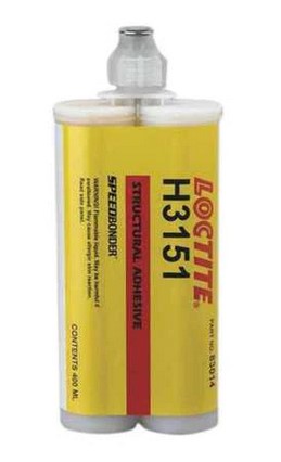 LOCTITE AA H3151 ACRYLIC ADHESIVE - 50 ML DUAL CARTRIDGE