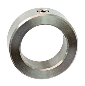 5/8" X 1-1/8 OD X 1/2 WIDE FORCE SOLID STEEL SHAFT COLLARS STAINLESS STEEL