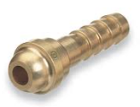 BRASS HOSE BARB NIPPLES FOR 1/4" ID HOSE