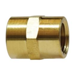 3/8 FEMALE PIPE COUPLING, BRASS