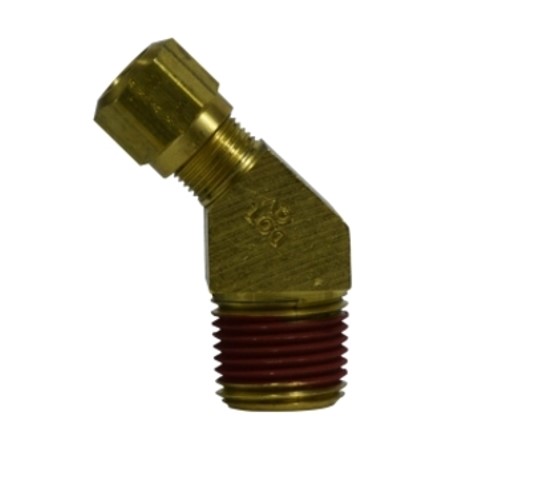 3/8 X 1/8 NAB X MIP 45 ELBOW