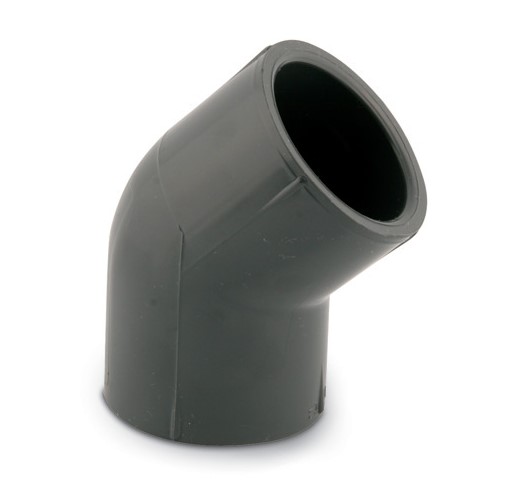 2" SLIP X SLIP SCHEDULE 80 PVC 45 DEG ELBOW