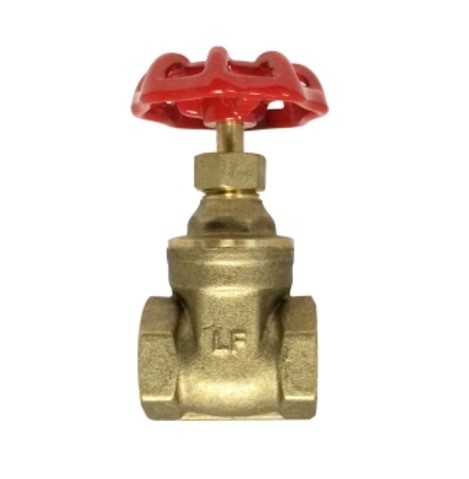 2" FIP 200WOG/125WSP BRASS GATE BALVE LEAD-FREE