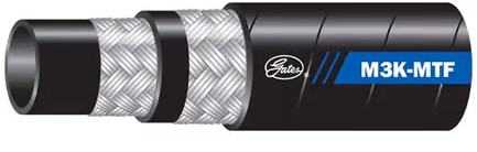 3/4" M3K WIRE BRAID HOSE - 225 BAR, MEGATIFF COVER, SAE 100R17, 3,250 PSI