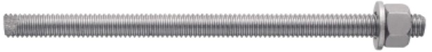 HILTI HAS-R 3/8-16 X 5-1/8" ANCHOR ROD, 316 STAINLESS