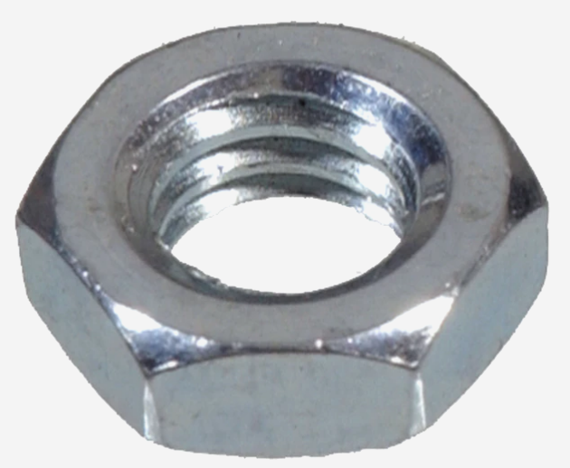 7/8 - 14 HEX JAM NUT BRASS