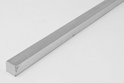 1/4" X 1/4" X 12" (1 FT) PLATED SQUARE KEYSTOCK - 6/B