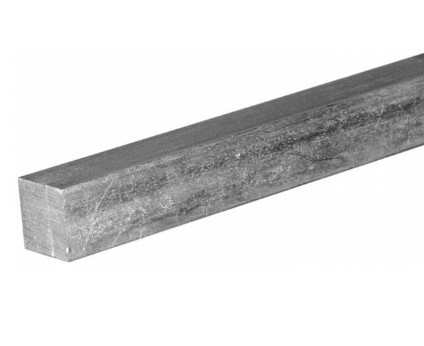 1-1/8" X 1-1/8" X 12" (1 FT) PLATED SQUARE KEYSTOCK - 2/B