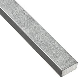 7/16" X 1/2" X 12" (1 FT) PLATED RECTANGULAR KEYSTOCK - 6/B