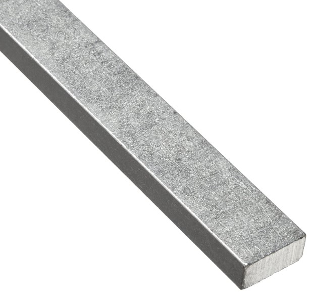 5/8" X 1" X 12" (1 FT) PLATED RECTANGULAR KEYSTOCK - 4/B