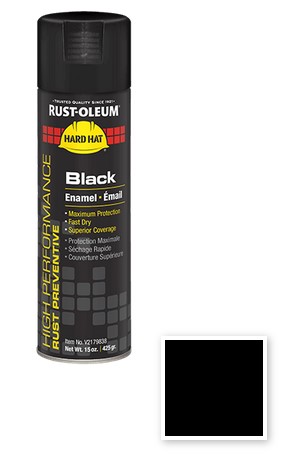GLOSS BLACK V2100 SYSTEM RUST PREVENTATIVE ENAMEL AEROSOL