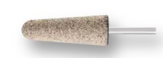 A3 RESIN MOUNTED POINT 1/4" SHANK - ALUMINUM OXIDE 30 GRIT INOX EDGE