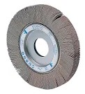 6" X 1" UNMOUNTED FLAP WHEEL - 1" A.H. - ALUMINUM OXIDE - 120 GRIT