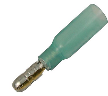 16-14 AWG CRIMP &amp; HEAT SHRINK .157" BULLET W/ADHESIVE LINED SLEEVE  100 PCS