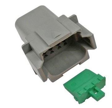 DEUTSCH DT SERIES 8-WAY FEMALE HOUSING &amp; WEDGELOCK 1 SET/PK