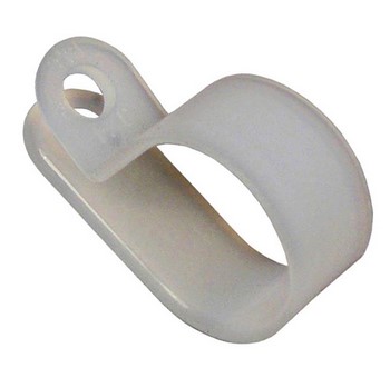 1/4" ID NATURAL NYLON CLAMP  500 PCS