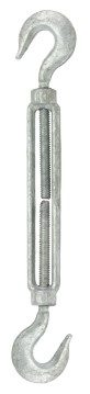 3/8" X 6 HOOK &amp; HOOK TURNBUCKLE