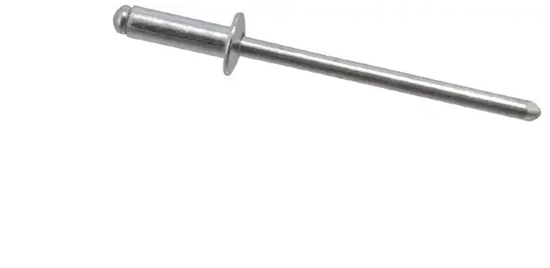 5/32" 0.376-0.500 GRIP ALUM / ALUM BLIND RIVET, DOMED
