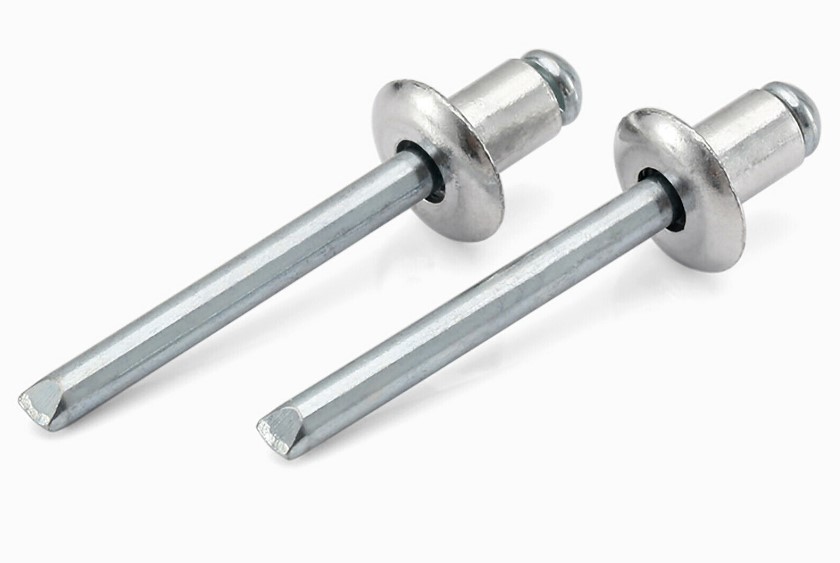 M5 X 35 ALUM / STEEL BTN HD BLIND RIVET, (0.197") X 0.984" - 1.181" GRIP