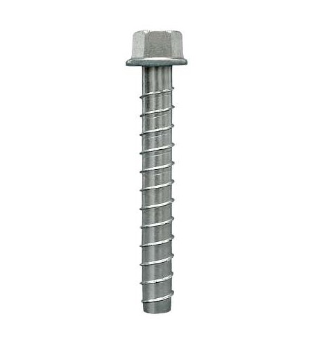 1/4" X 3 1/2" SIMPSON TITEN HD HEAVY DUTY SCREW ANCHOR ZINC PLATED - CRACKED/UNCRACKED